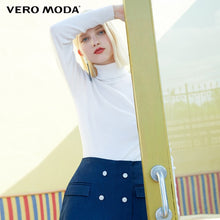 Load image into Gallery viewer, Vero Moda Fall 100% Wool Slim Fit Minimalist Knitted Base turtleneck Knitted Sweater women | 318324522