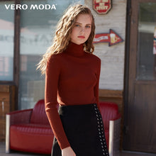 Load image into Gallery viewer, Vero Moda Fall 100% Wool Slim Fit Minimalist Knitted Base turtleneck Knitted Sweater women | 318324522