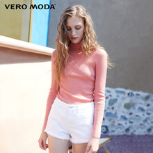 Load image into Gallery viewer, Vero Moda Fall 100% Wool Slim Fit Minimalist Knitted Base turtleneck Knitted Sweater women | 318324522
