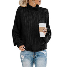 Load image into Gallery viewer, Pullovers Knitted turtleneck sweater women fall winter 2019 new fashion clothes long sleeve office ladies casual elegant sweater