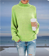 Load image into Gallery viewer, Bonjean Knitted Tops Jumper Autumn Winter Casual Pullovers Sweaters Women Thick Women Long Sleeve Big Loose Sweater Girls