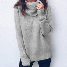 Load image into Gallery viewer, Pullover Sweater Women Jumper Clothing Turtleneck Sweater Female Jumper Pull Top Women Thick Winter Oversized Knitted Sweaters
